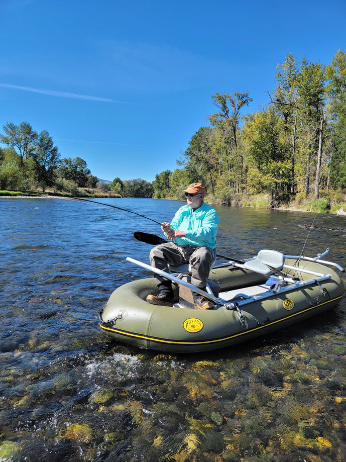 WaterMaster Bruin 2-3 Person Fishing Rafts // Upgraded with Sawyer Stealth Oars