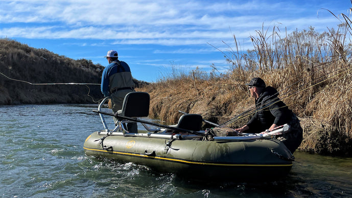 WaterMaster Bruin 2-3 Person Fishing Rafts // Upgraded with Sawyer Stealth Oars