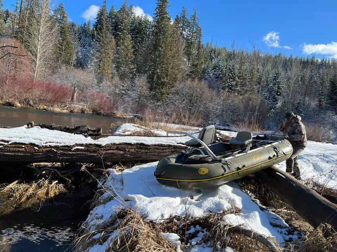 WaterMaster Bruin 2-3 Person Fishing Rafts // Upgraded with Sawyer Stealth Oars
