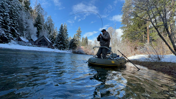 WaterMaster Bruin 2-3 Person Fishing Rafts // Upgraded with Sawyer Stealth Oars
