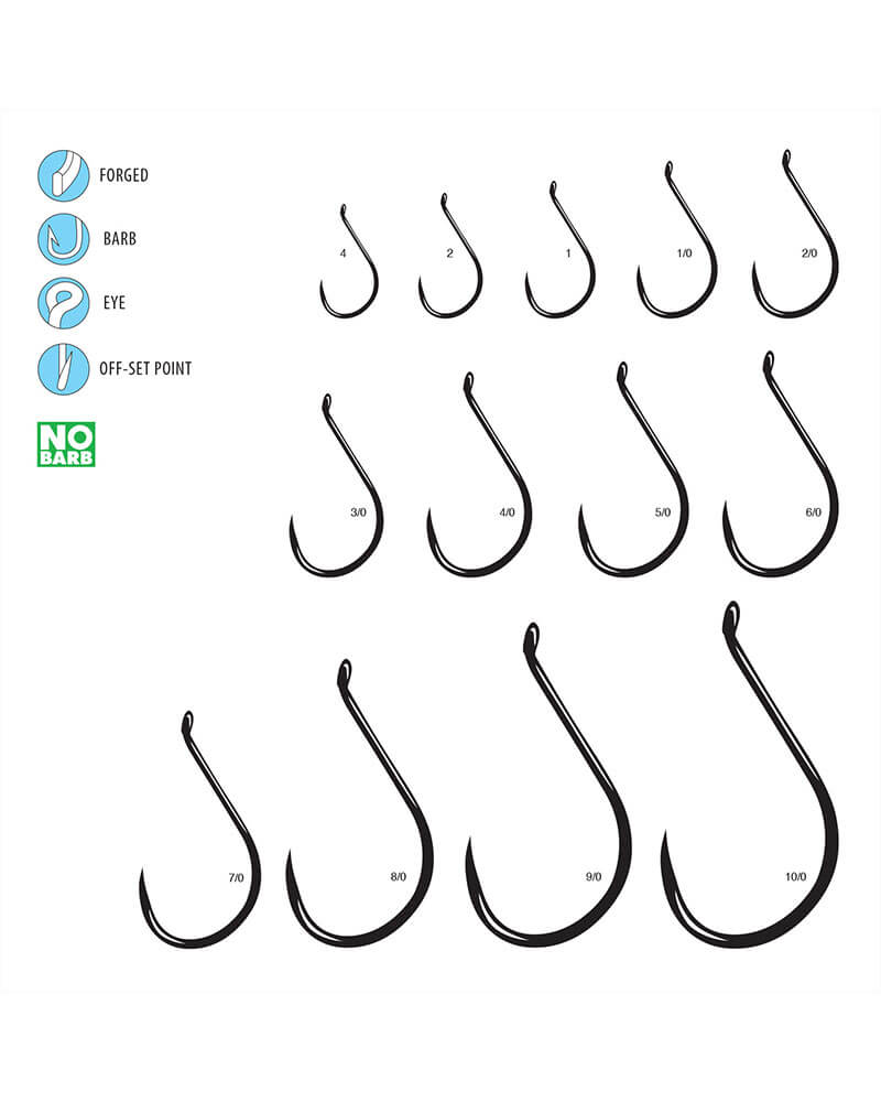 Gamakatsu Barbless Octopus Hooks — Red's Fly Shop
