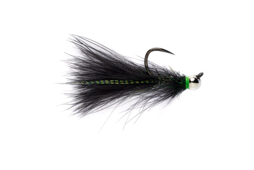 Tactical Jig Zonker Natural Barbless S12f, Streamer