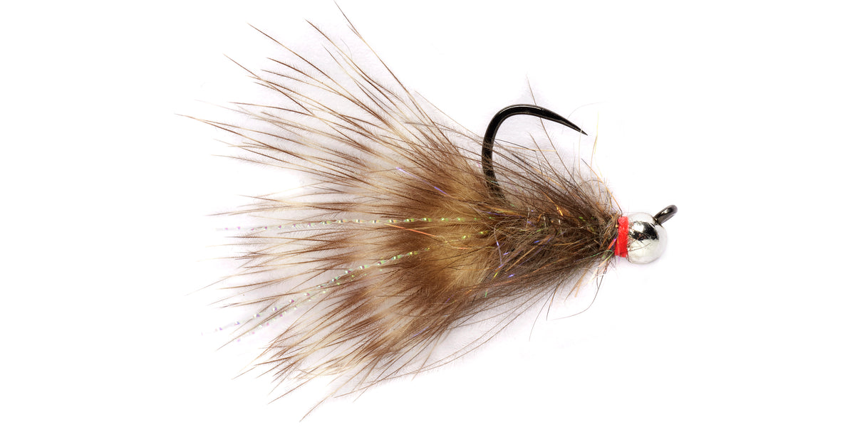 CDC Jig Streamer Minnow by Fulling Mill // Barbless Hook — Red's