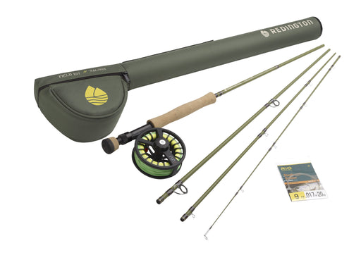 salmon fly rod and reel setup