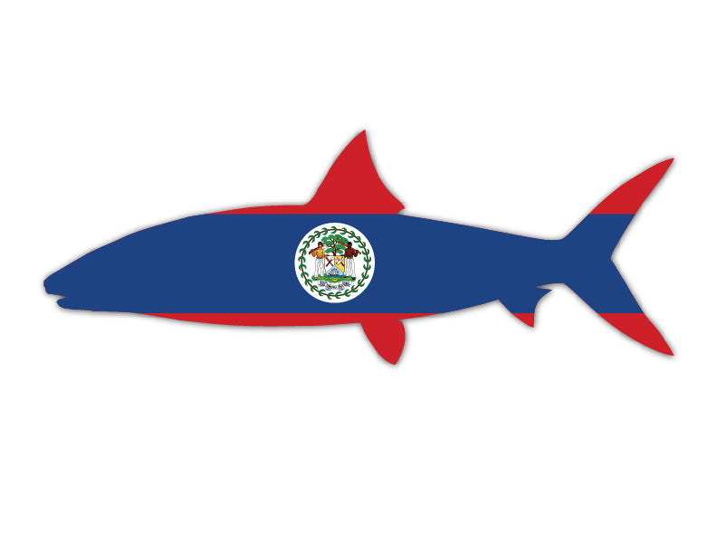 belize Bonefish Sticker