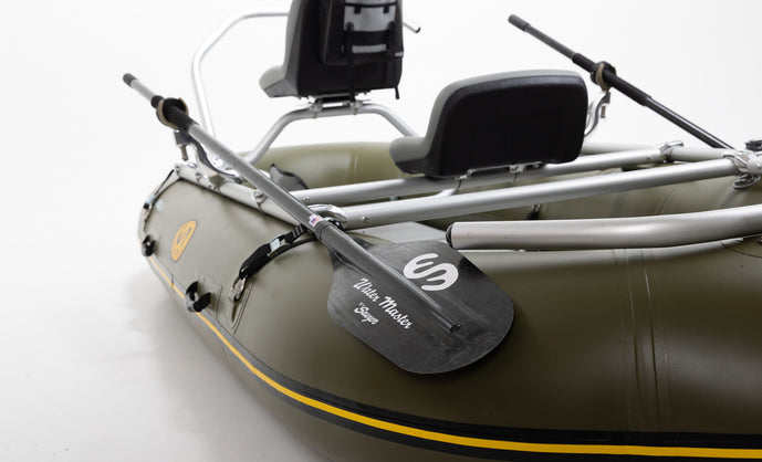 WaterMaster Bruin 2-3 Person Fishing Rafts // Upgraded with Sawyer Stealth Oars
