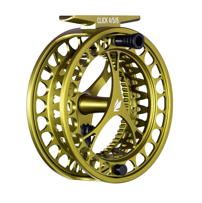 Aluminium Fly Fishing Reel 5/6# Fly Fish Line Wheel Gold
