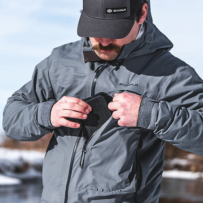 Waterproof Fly Fishing Carbon Jacket – Skwala Fishing