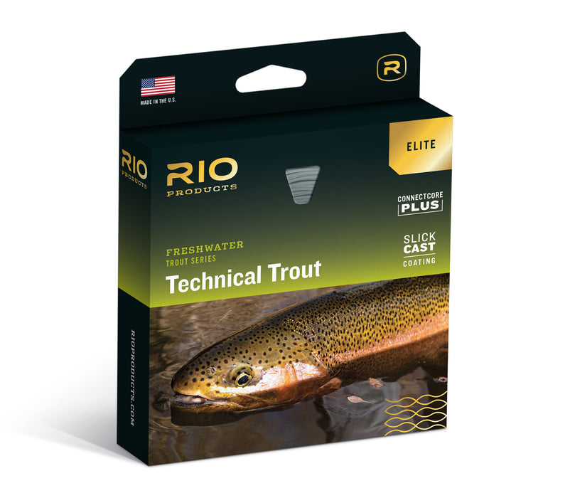 RIO 2-Tone European Nymph Trout Fly Line Leader w/ Tippet Ring 