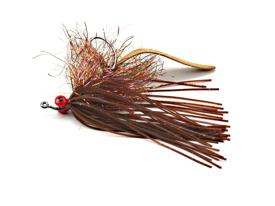 Rainy's Rootbeer Grim Reaper - #3/0- Bass Fly, Smallmouth Bass Fly, a GREAT  fly pattern! — Red's Fly Shop