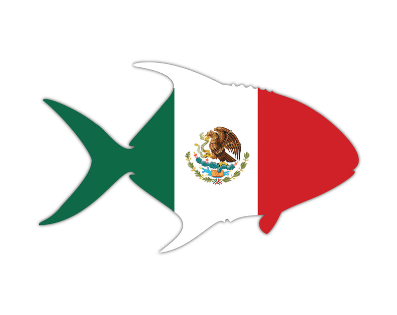 mexican flag permit sticker