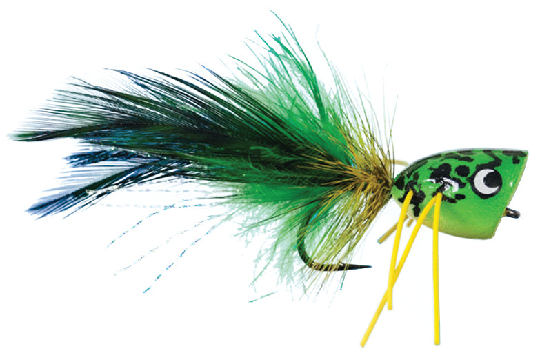 Bass Popper - Bass Fly, Smallmouth Bass Fly, a GREAT fly pattern! — Red's Fly  Shop