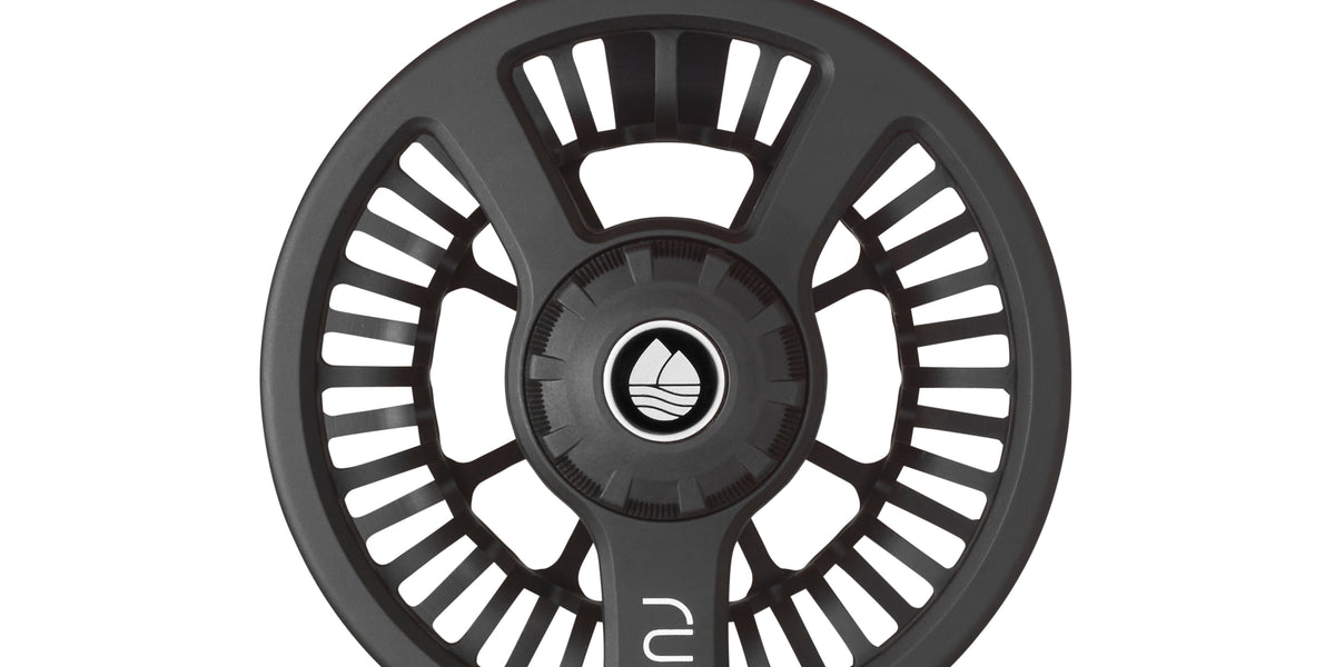 7/8 Fly Fishing Reel – Machined Plastic Reel With 1+1BB, Ideal For Streams, Rivers & Lakes (Black)