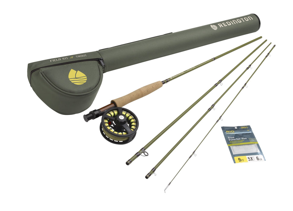 redington field kit trout rod and reel