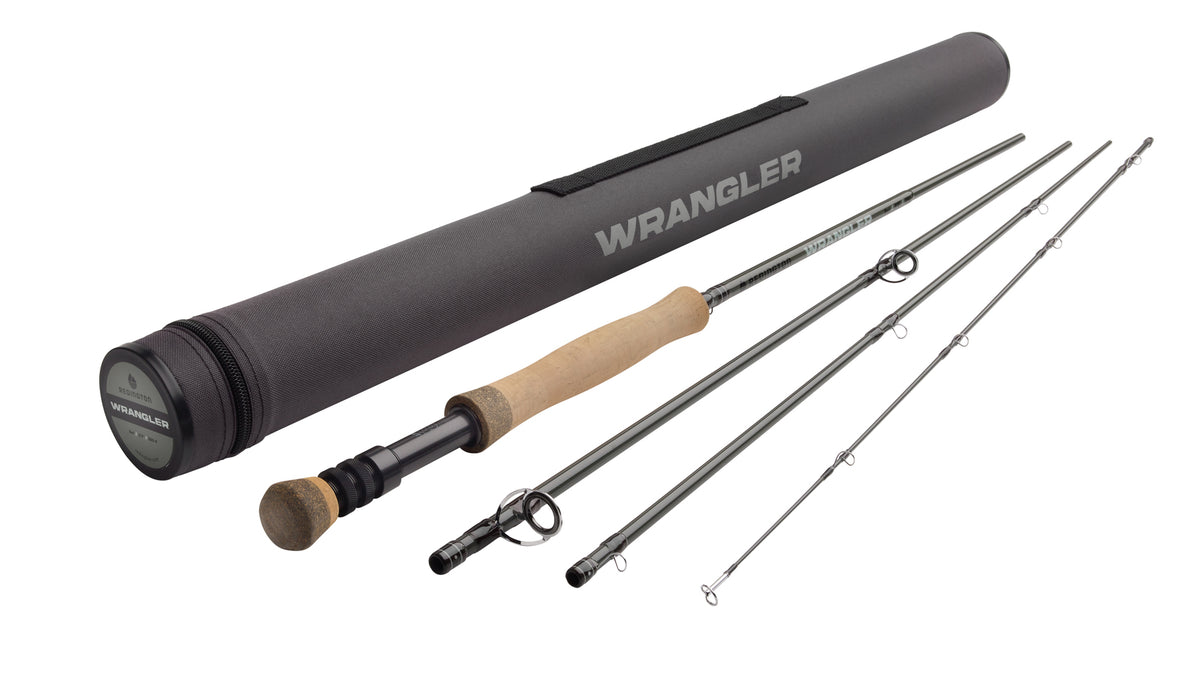 Wrangler 8wt Saltwater Fly Rod Combo Bass Fishing Kit Redington