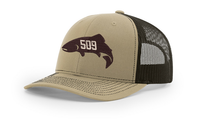Red's 509 Fish Logo'd Trucker Hat