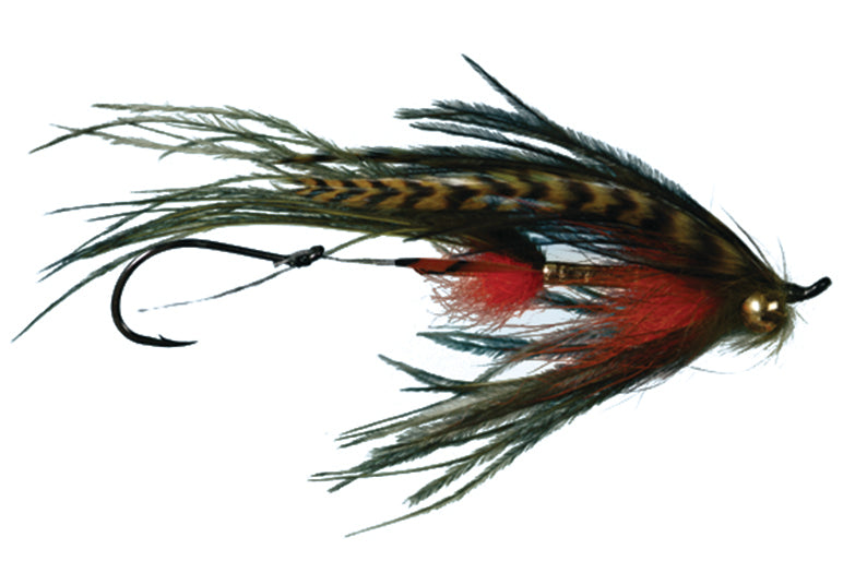 Jerry's Intruder Black/Blue steelhead salmon flies – Jerry French