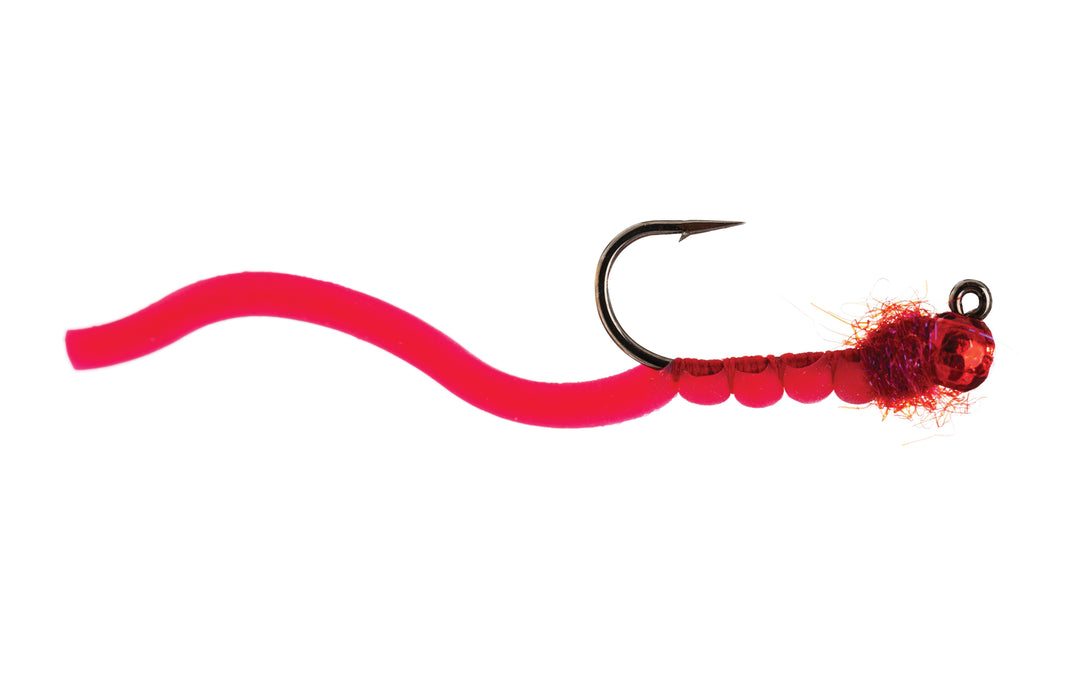 Squirmy Wormie Jig // Tungsten Jig Nymph by Umpqua — Red's Fly Shop