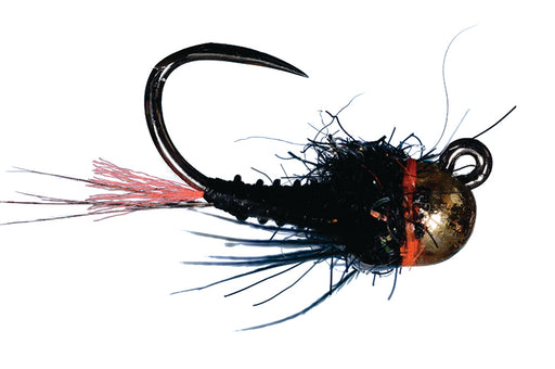 black tungsten jighead nymph euro nymph