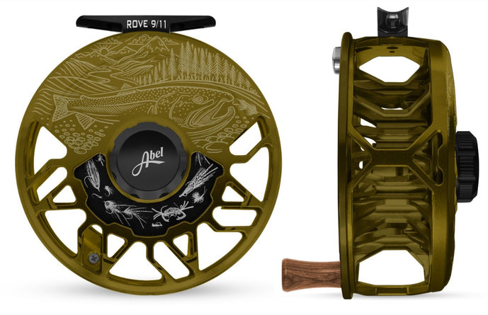 able rove chinook king reel olive underwood swing badass reel