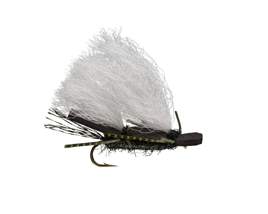 12 Mosche Da Pesca Tan Chernobyl Formica Taglia 8: Perfette Per Trota, Bluegill E Panfish