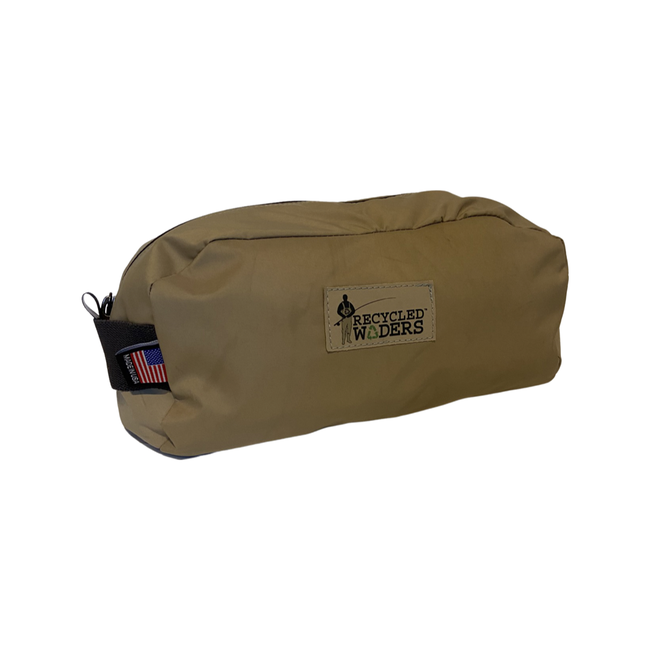 Recycled Waders // Canyon Creek Dopp Kit
