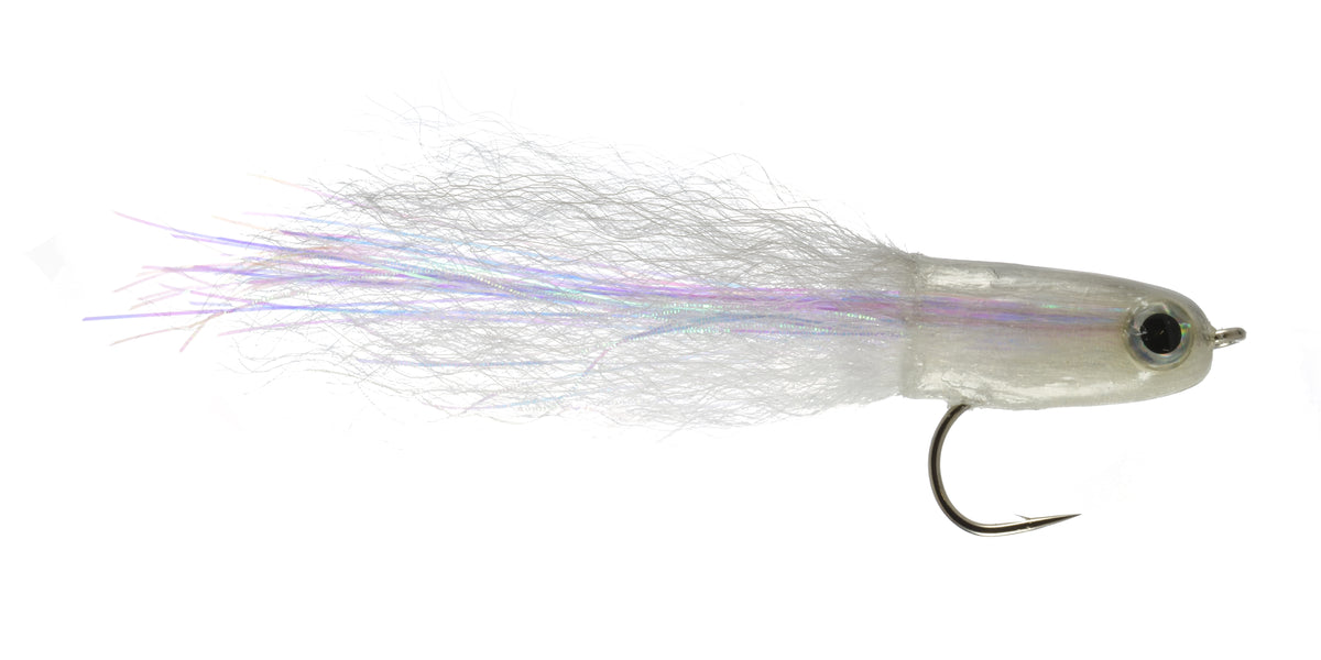 Bisharat's Airhead Fly 3/0 / Gray/White