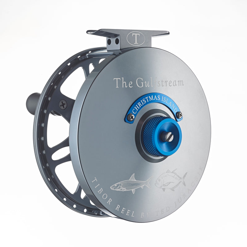 Tibor Special Edition Christmas Island Fly Reels // Bonefish and Giant Trevally Engravings