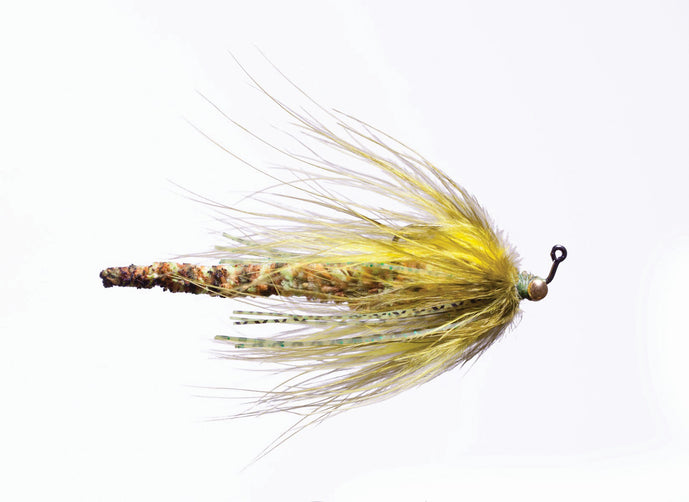Jiggy Worm Bass Fly by Rainy's // Top Producing Bass Streamer