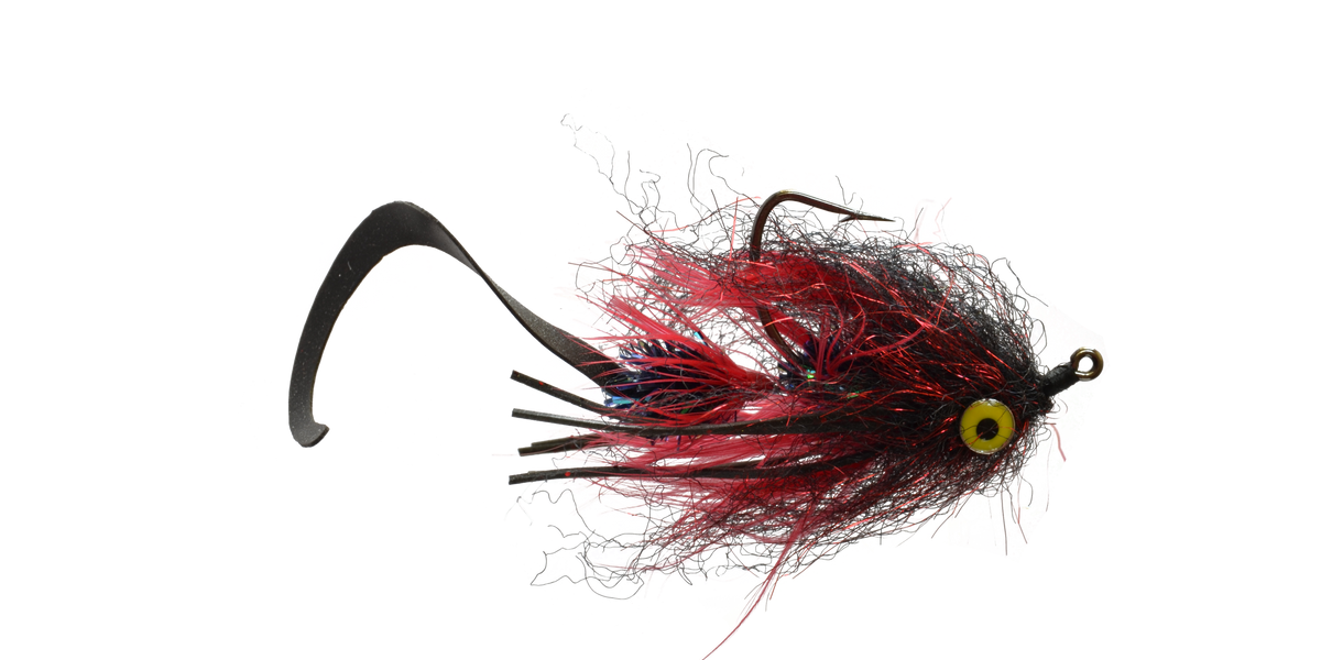 dare devil fishing lure devil ad Devil Dog by Rainy's // Top Bass Fly — Red's Fly Shop