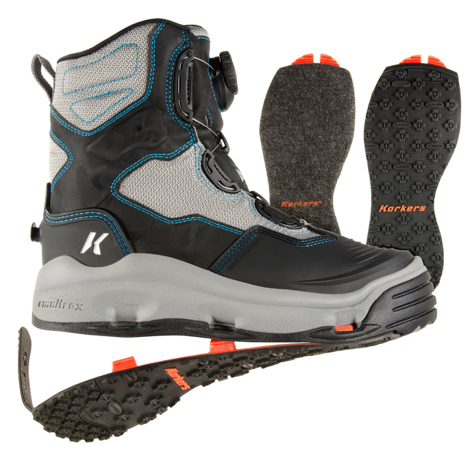 Korkers womens darkhorse wading boot