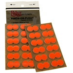 Pack Of 24 Self-adhesive Foam Pinch On Strike Indicator Fly