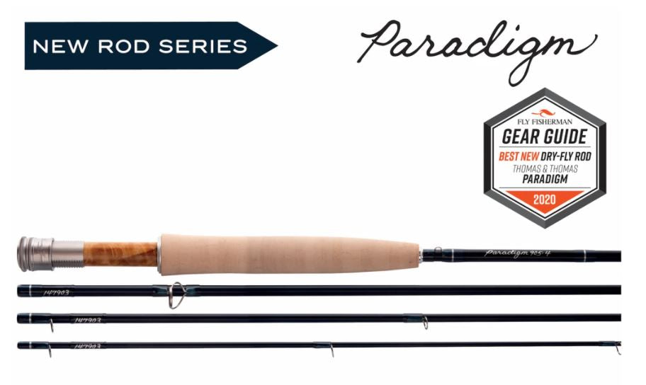 best fly rods for trout dry fly fishing Thomas & Thomas Paradigm Fly Rod 8'2" 3wt