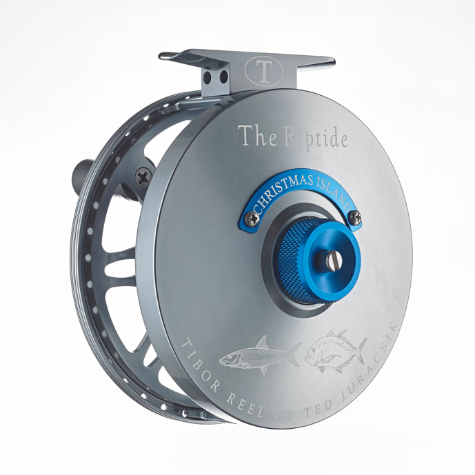 Tibor Special Edition Christmas Island Fly Reels // Bonefish and Giant Trevally Engravings