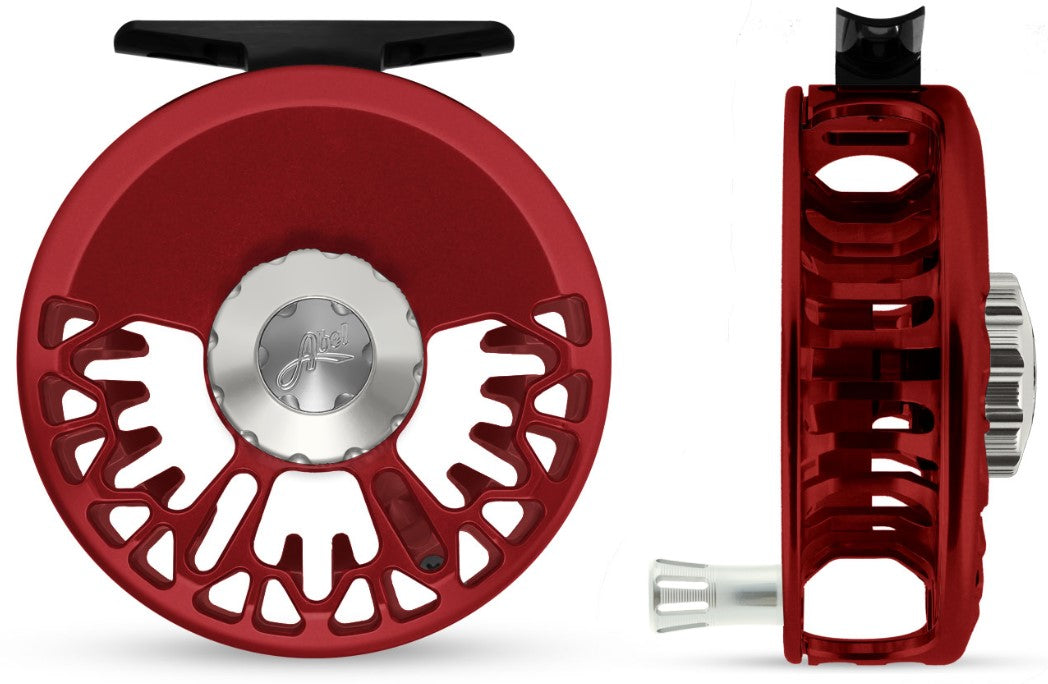 Abel Vaya Fly Reel // Satin Red Reel — Red's Fly Shop