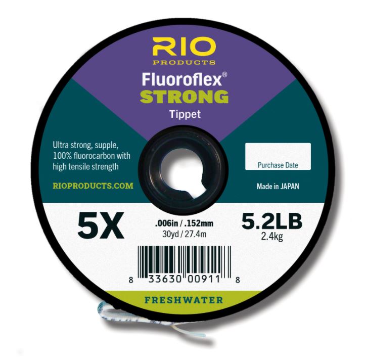RIO Fluoroflex STRONG Tippet 5X